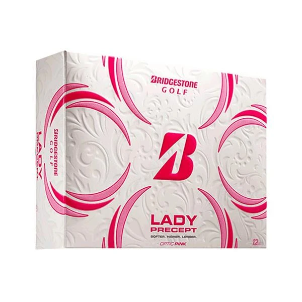 Bridgestone Lady Precept Golf Balls Dozen Pink 1 Bridgestone Lady Precept Golf Balls Dozen Pink
