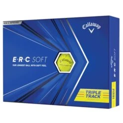 Callaway ERC Soft 21 Triple Track Golf Ball Dozen Yellow