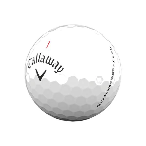 Callaway Chromesoft X LS Golf Ball Dozens White 3 Callaway Chromesoft X LS Golf Ball Dozens White - Image 3