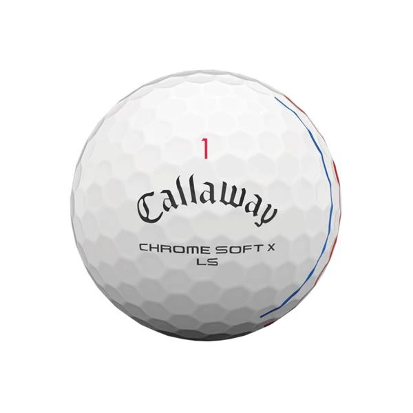Callaway Chromesoft X LS Triple Track Golf Ball White 2 Callaway Chromesoft X LS Triple Track Golf Ball White - Image 2