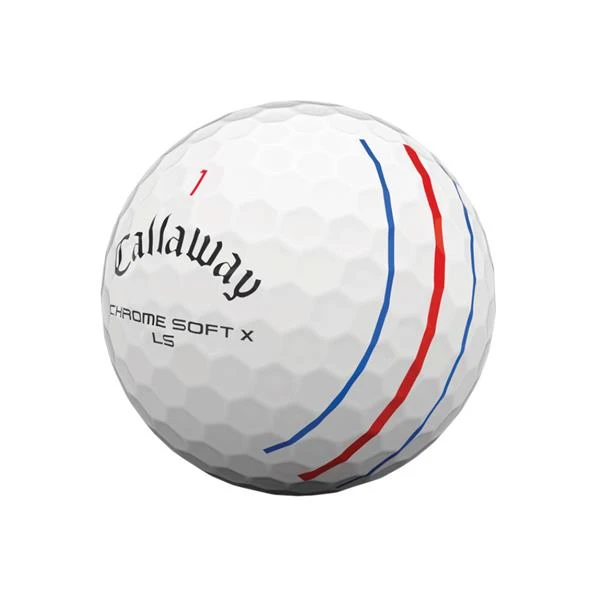 Callaway Chromesoft X LS Triple Track Golf Ball White 4 Callaway Chromesoft X LS Triple Track Golf Ball White - Image 4