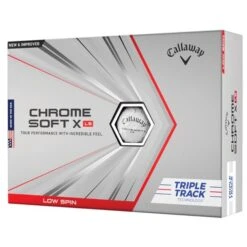 Callaway Chromesoft X LS Triple Track Golf Ball White