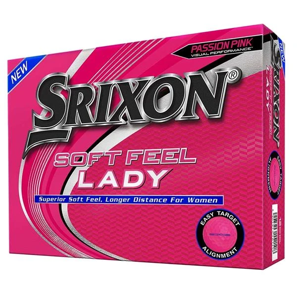 Srixon Soft Feel Lady Golf Balls Passion 1 Srixon Soft Feel Lady Golf Balls Passion