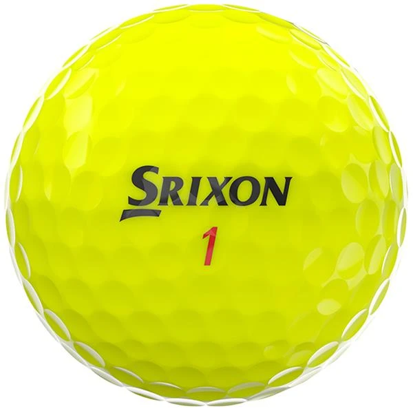 Srixon Z-Star XV Golf Balls Yellow 2 Srixon Z-Star XV Golf Balls Yellow - Image 2