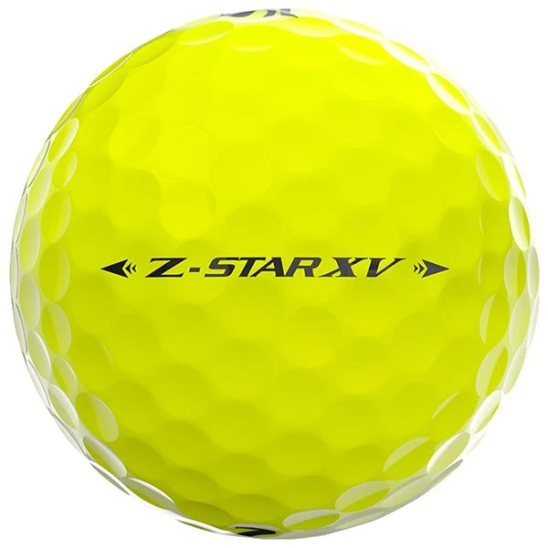 Srixon Z-Star XV Golf Balls Yellow 3 Srixon Z-Star XV Golf Balls Yellow - Image 3