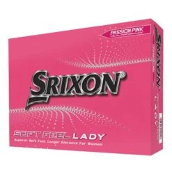 Srixon Soft Feel Balls Dozen PASSION PINK
