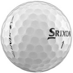 Srixon Z Star Golf Balls Dozen Pure White -Srixon Sales Store SR23D0108001 2 L