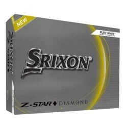 Srixon Z Star Diamond Golf Balls Dozen Pure White -Srixon Sales Store SR23D0112001 3 L
