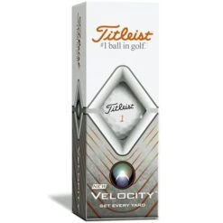Titleist Velocity Golf Balls Dozen White 6 Titleist Velocity Golf Balls Dozen White -Srixon Sales Store T20D0103001 1 L