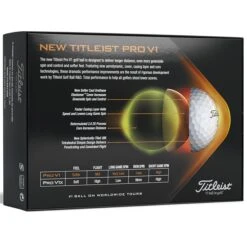 Titleist Pro V1 Golf Balls Dozen White -Srixon Sales Store T21D0101001 3 L