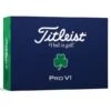 Titleist Shamrock Pro V1 Half Dozen Balls White