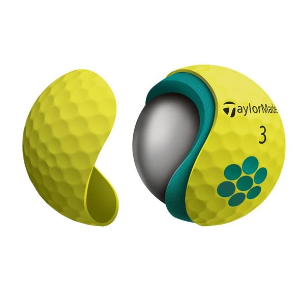 TaylorMade Soft Response 22 Golf Ball Dozen Yellow 4 TaylorMade Soft Response 22 Golf Ball Dozen Yellow - Image 4