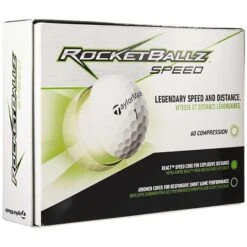 TaylorMade RocketBallz Speed Ball Dozen White -Srixon Sales Store TA22D0106001 4 L