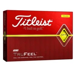 Titleist TruFeel Golf Balls Dozen Yellow