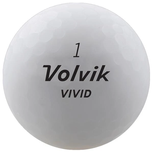 VIVID Mat Coloured Balls Dozen White 2 VIVID Mat Coloured Balls Dozen White - Image 2