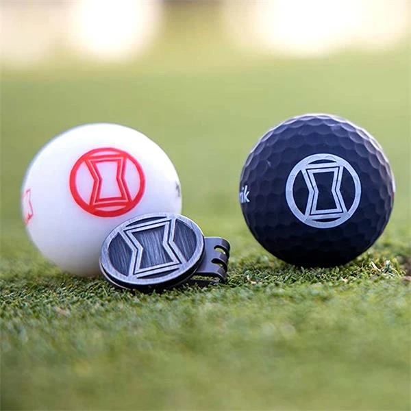 Volvik Vivid 4 Ball + Marker Black Widow ONE 2 Volvik Vivid 4 Ball + Marker Black Widow ONE - Image 2