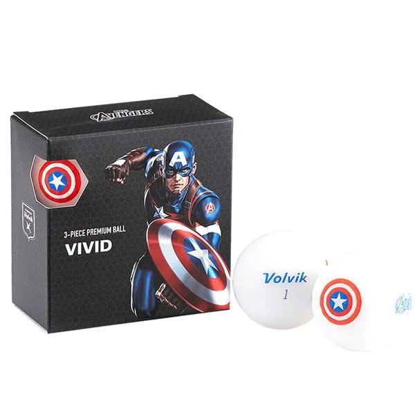 Vivid 4 Ball Box Capt. America ONE 1 Vivid 4 Ball Box Capt. America ONE