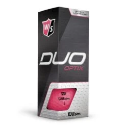 Wilson Duo Optix 12 Ball Pink -Srixon Sales Store WGWP50900002 2 L